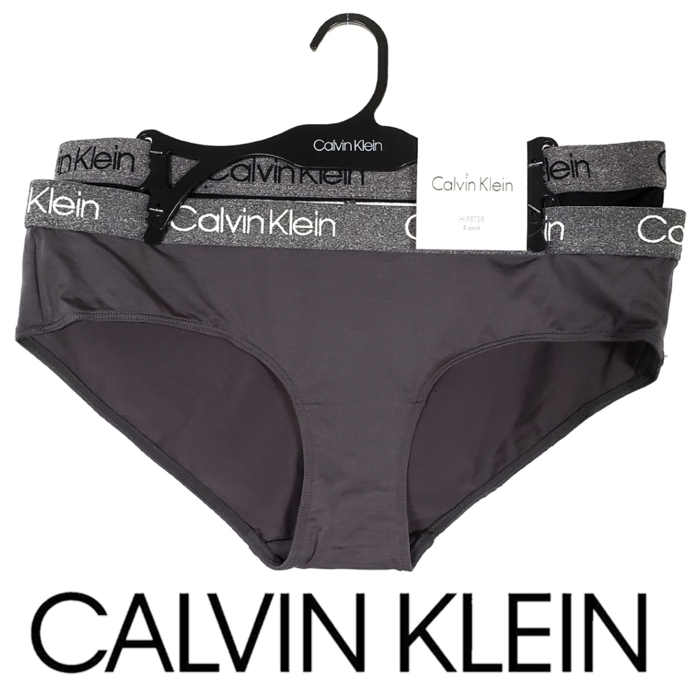 Calvin Klein Women's Hipster Underwear 2 Pairs NWT Neutral Casual